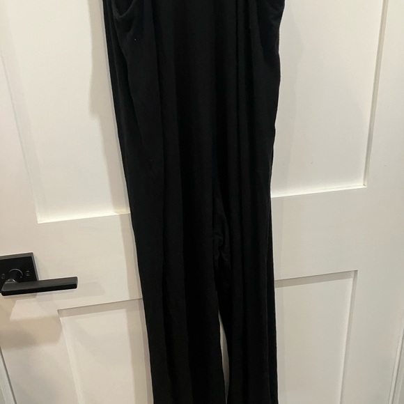 Loving People women’s romper fits large Black V-Neck Jumpsuit - Picture 4 of 16